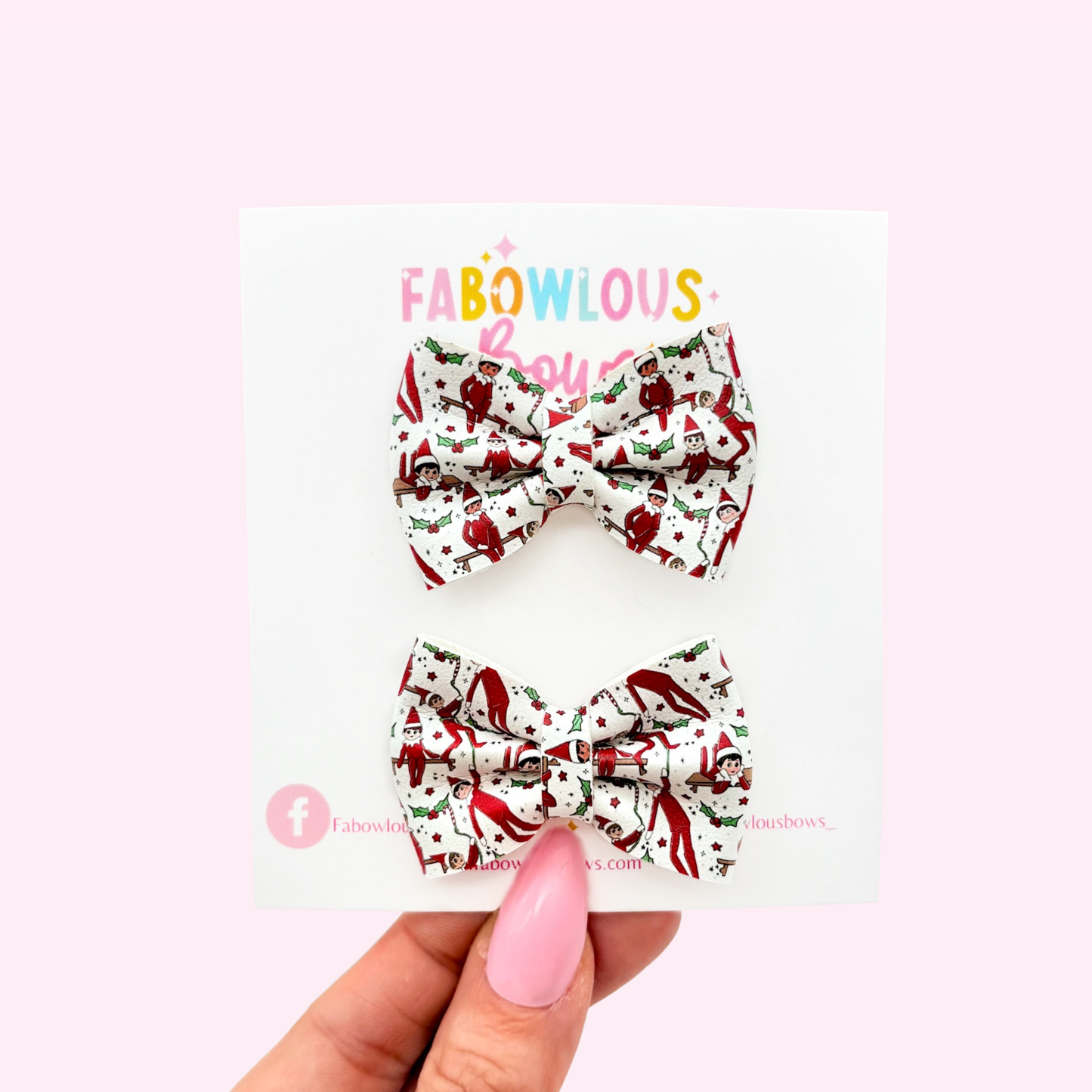 Santa’s Helper // Mini Pinch Pigtails