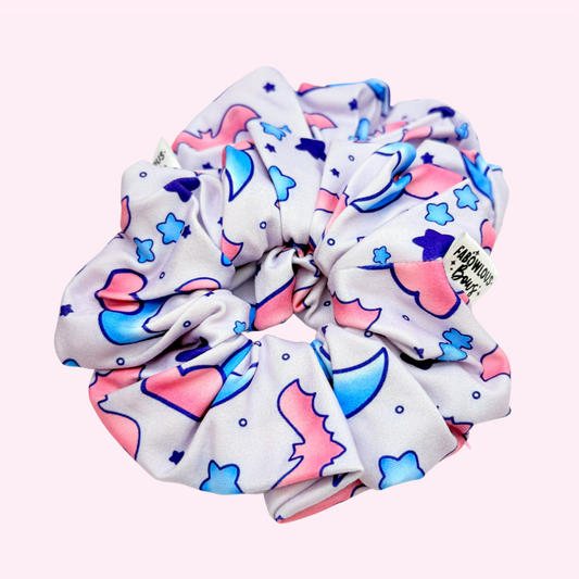 Moonlight Pastel Bats // Scrunchie 3 for $25