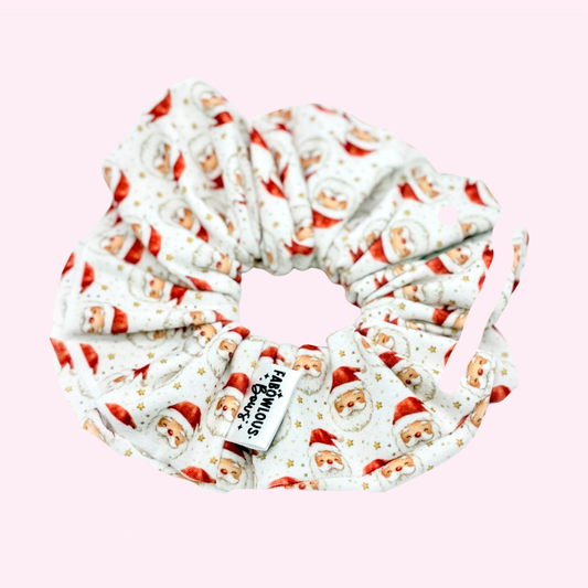 Vintage Classic Santa // Scrunchie 3 for $25