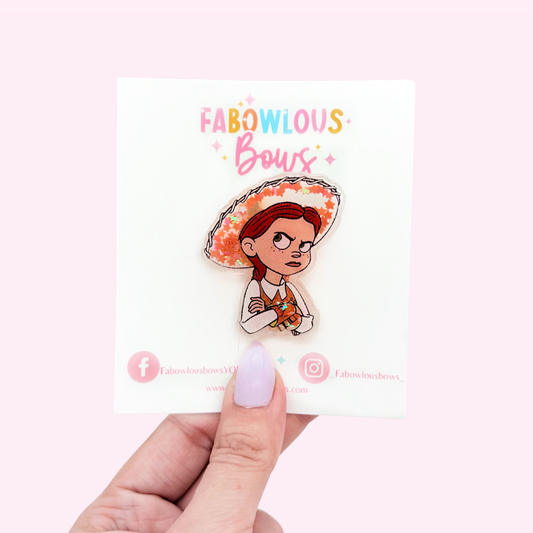 Cowgirl // Confetti Clip