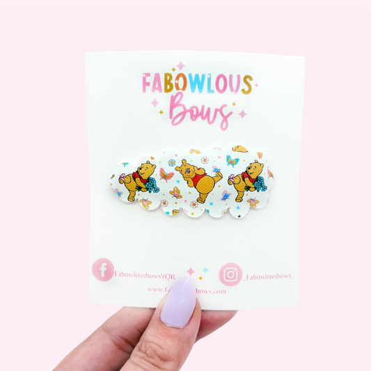 Cuddly Bear // Snap Clip - 3 for $10