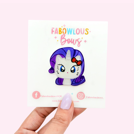MLP Rare // Acrylic Clip (3 for 10)