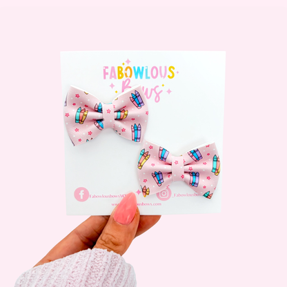 Crayon Cutie • Mini Pinch Pigtails
