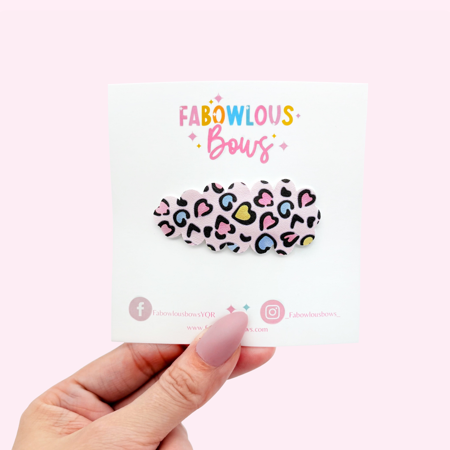 Sweetheart Safari - Snap Clip - 3 for $10