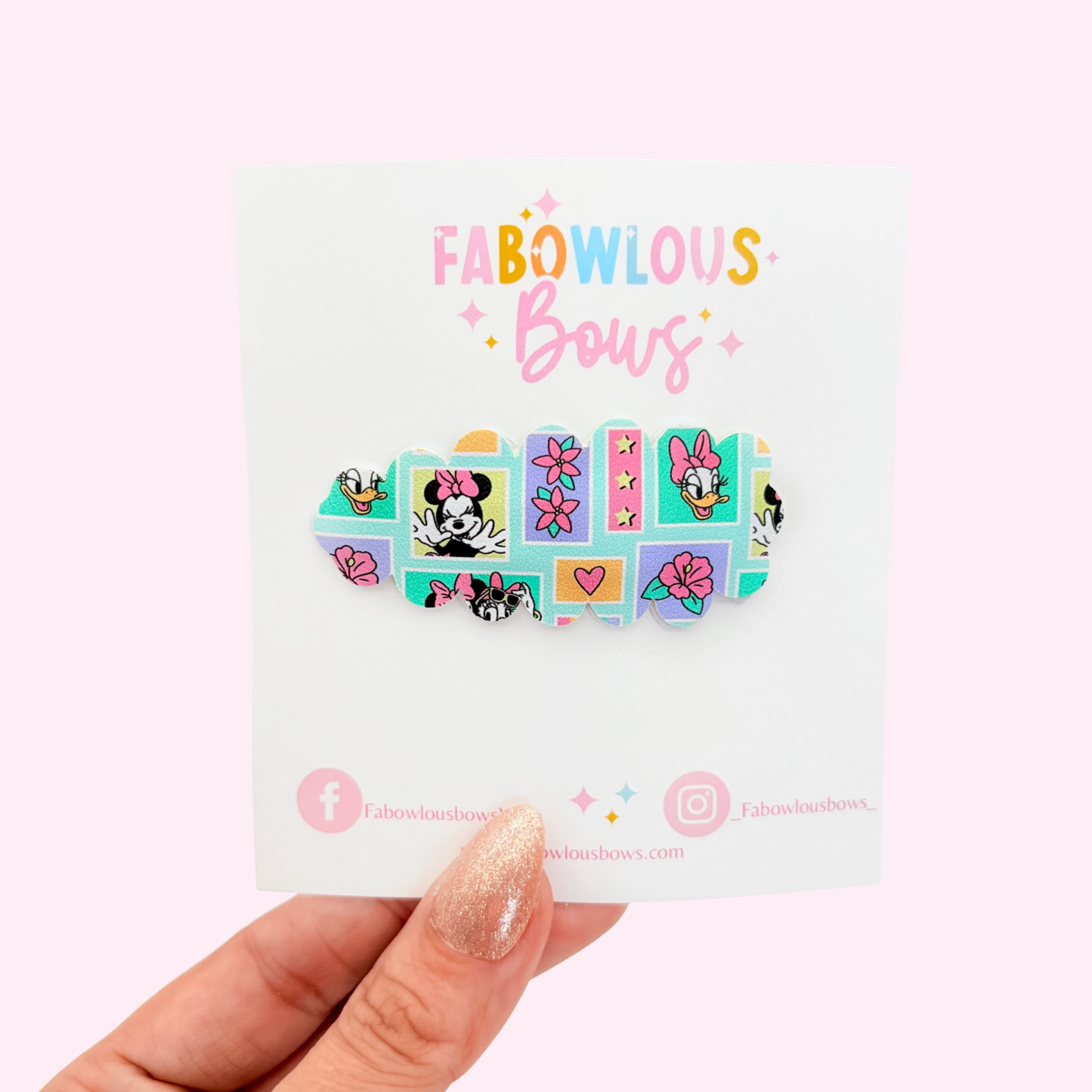 Tropical Besties • Snap Clip • 3 for $10