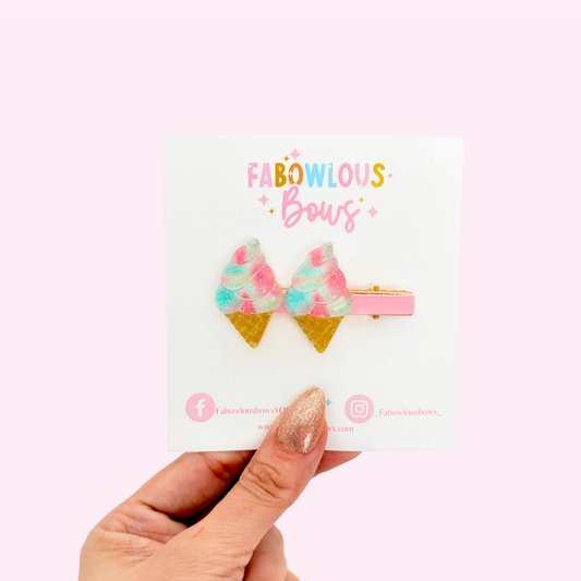 Cotton Candy Ice Cream • Bar Clip