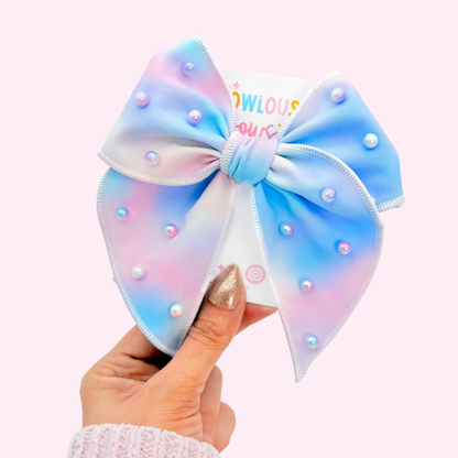 Cotton Candy • Fabric Fable Bow
