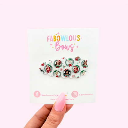Christmas Princesses // Snap Clip - 3 for $10
