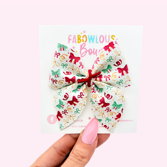 Christmas Bows // Sailor Bow