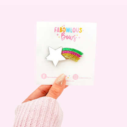 Shooting Star • Confetti Clip