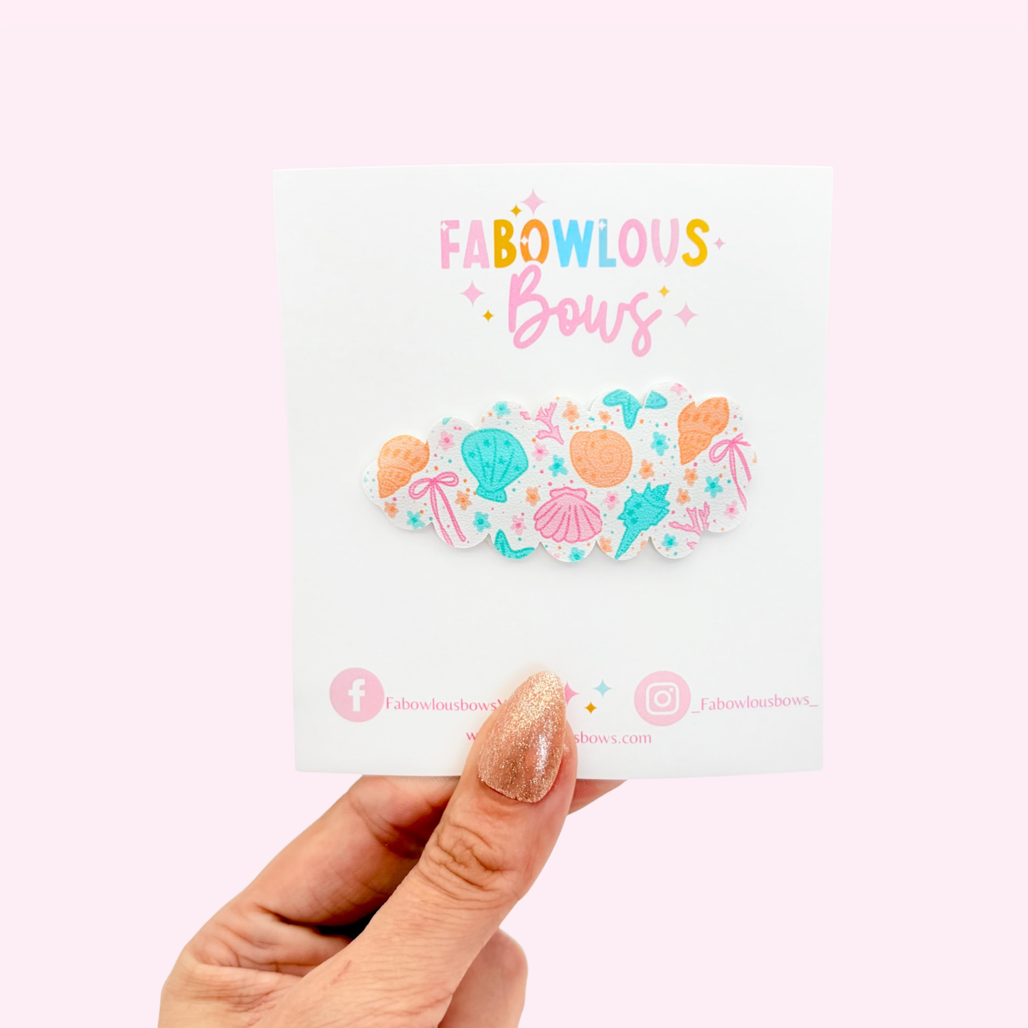 Shesells Seashells • Snap Clip • 3 for $10