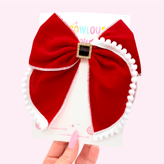 Santa’s Favourite // Fabric Fable Bow