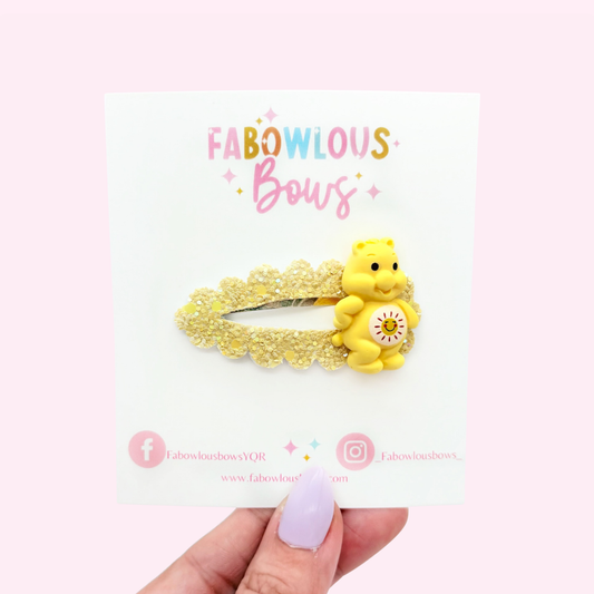 Bears Care Yellow // Deluxe Clip