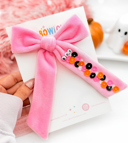 Boo! • Fabric Long Tail