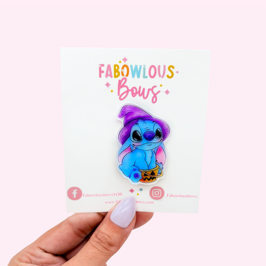 Stitch Witch // Acrylic Clip (3 for 10)