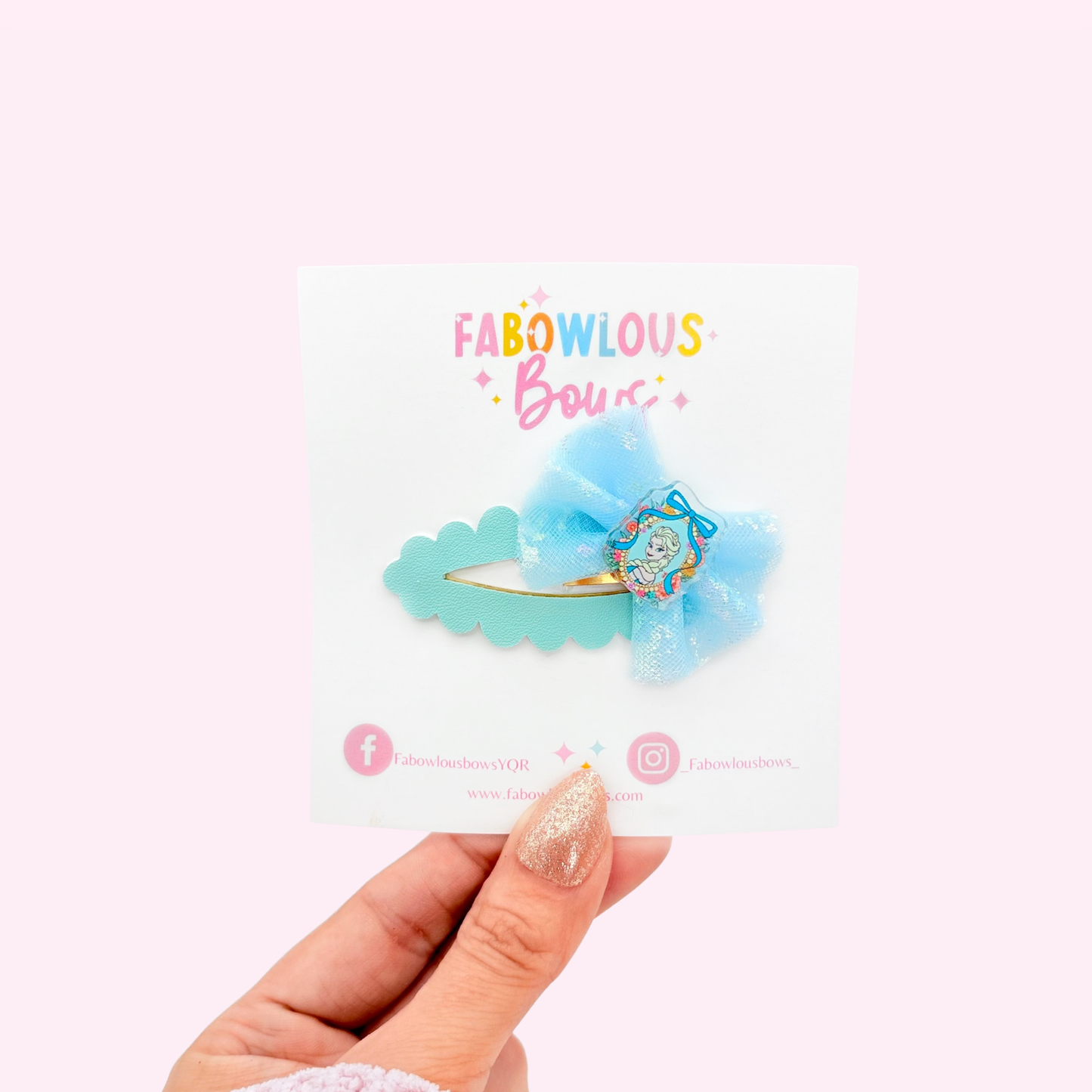 Elsa • Tulle Deluxe Clip