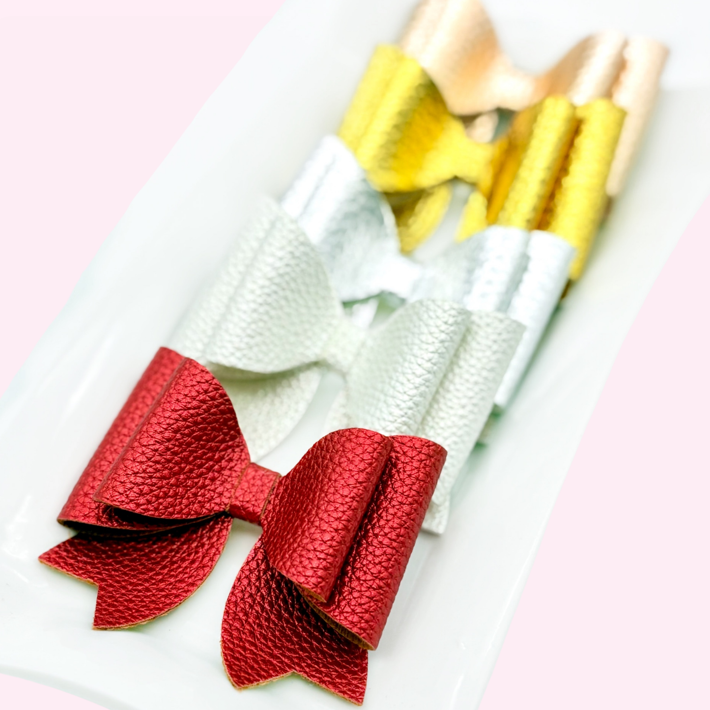 Frosted Matte Christmas // Sweetheart Bow