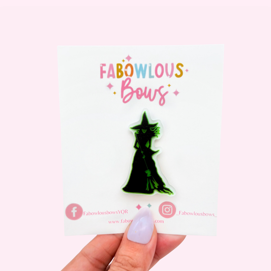 Bad Witch Energy // Acrylic Clip (3 for 10)