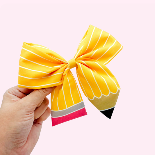 Pencil Perfect // Fabric Bow