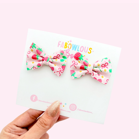 Strawberry Shortcake • Mini Pinch Pigtails