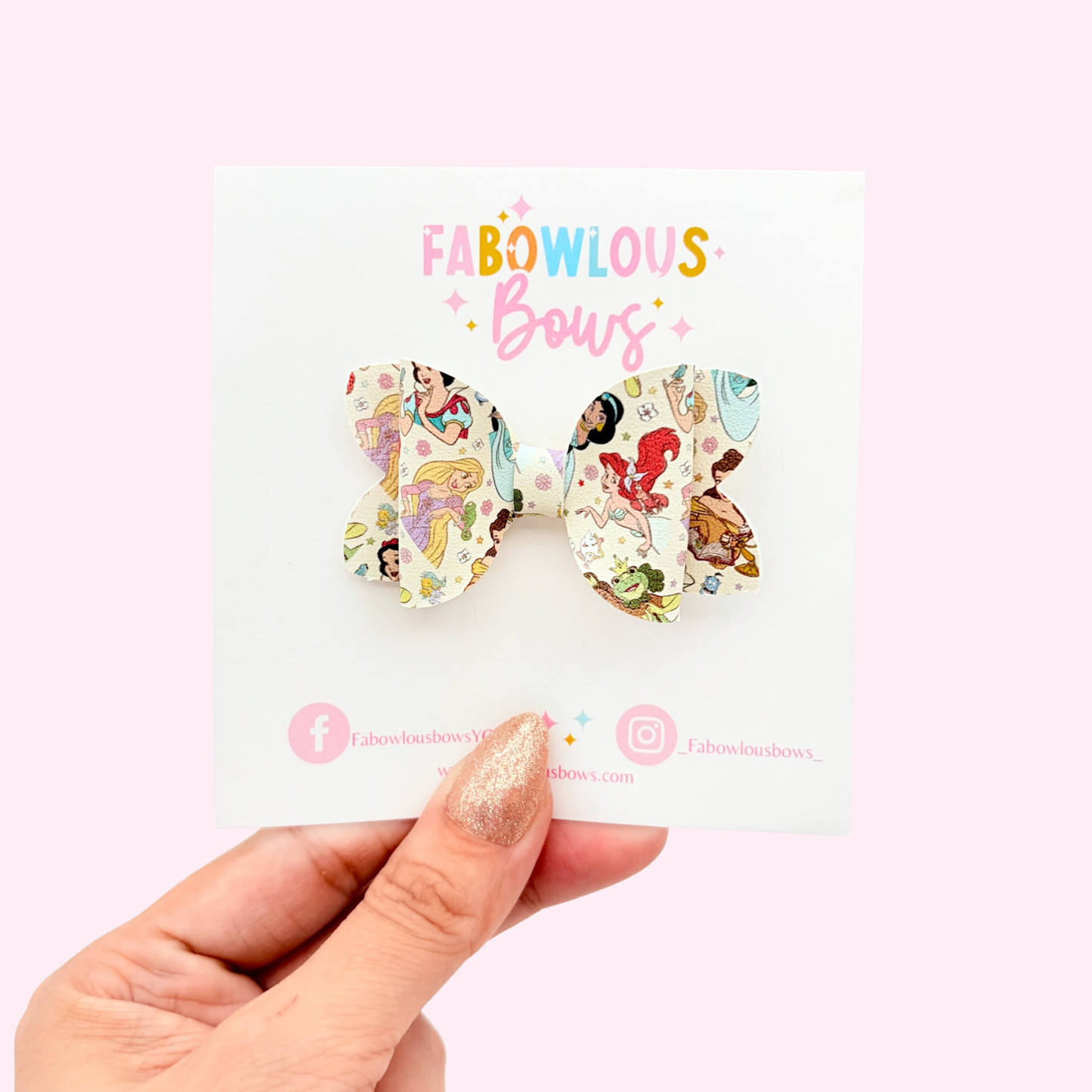 Princesses • 2.5” Dainty Bow