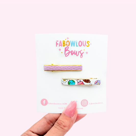 School Spirit // Bar Clip Set