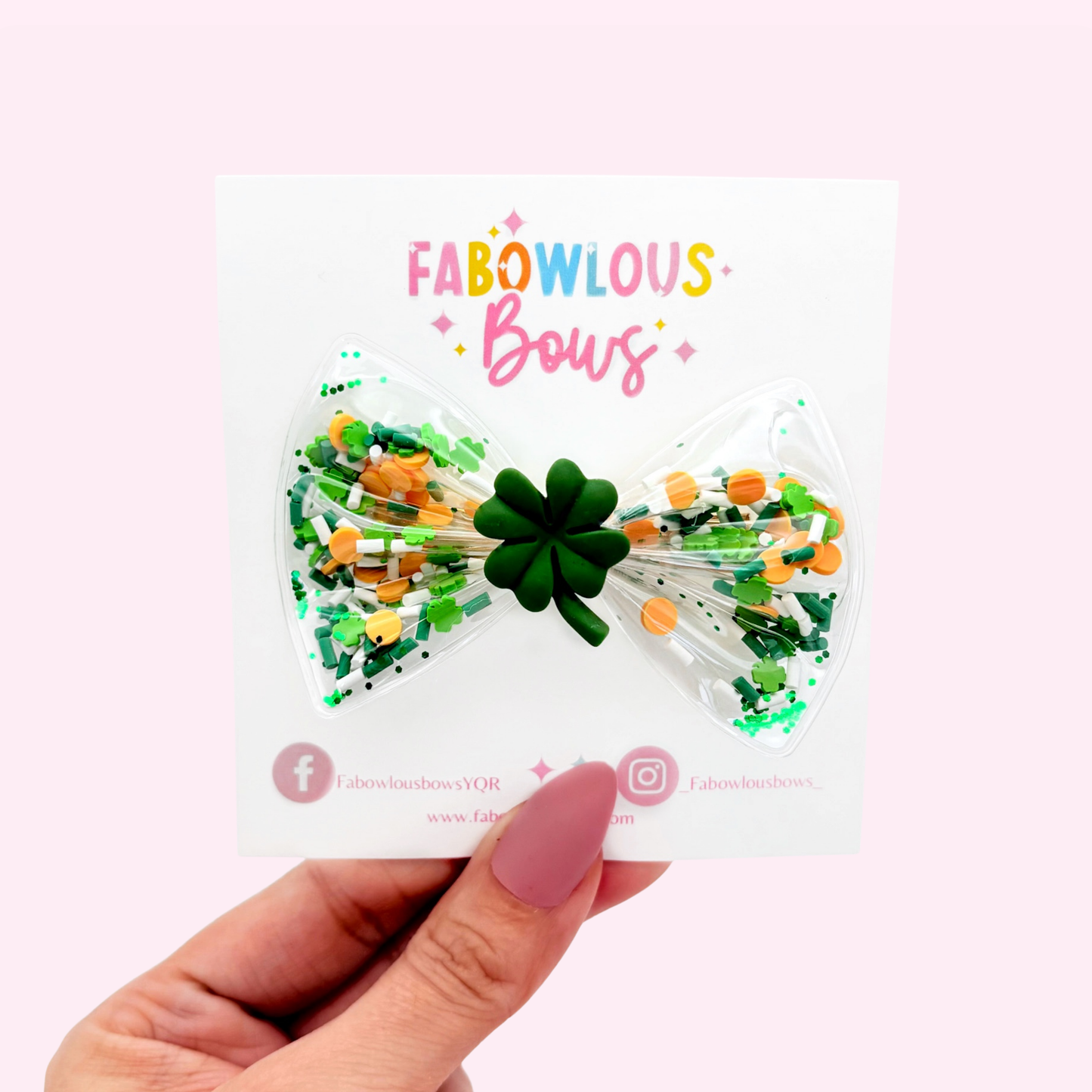 Lucky - Confetti Bow
