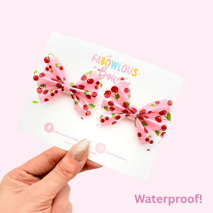Cherry Cuties • Waterproof Pigtail Set