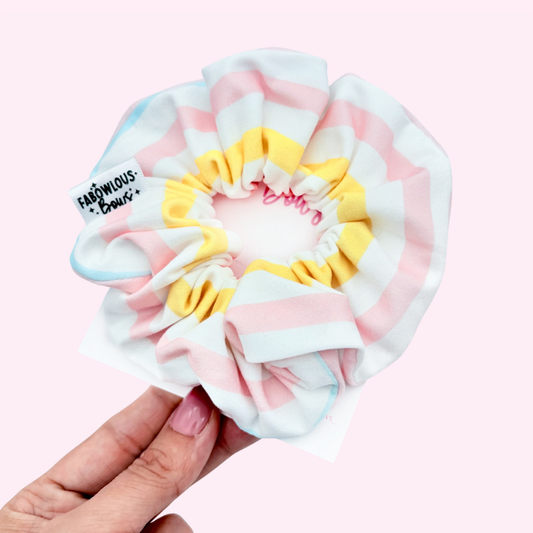 Pastel Stripes // Scrunchie 3 for $25