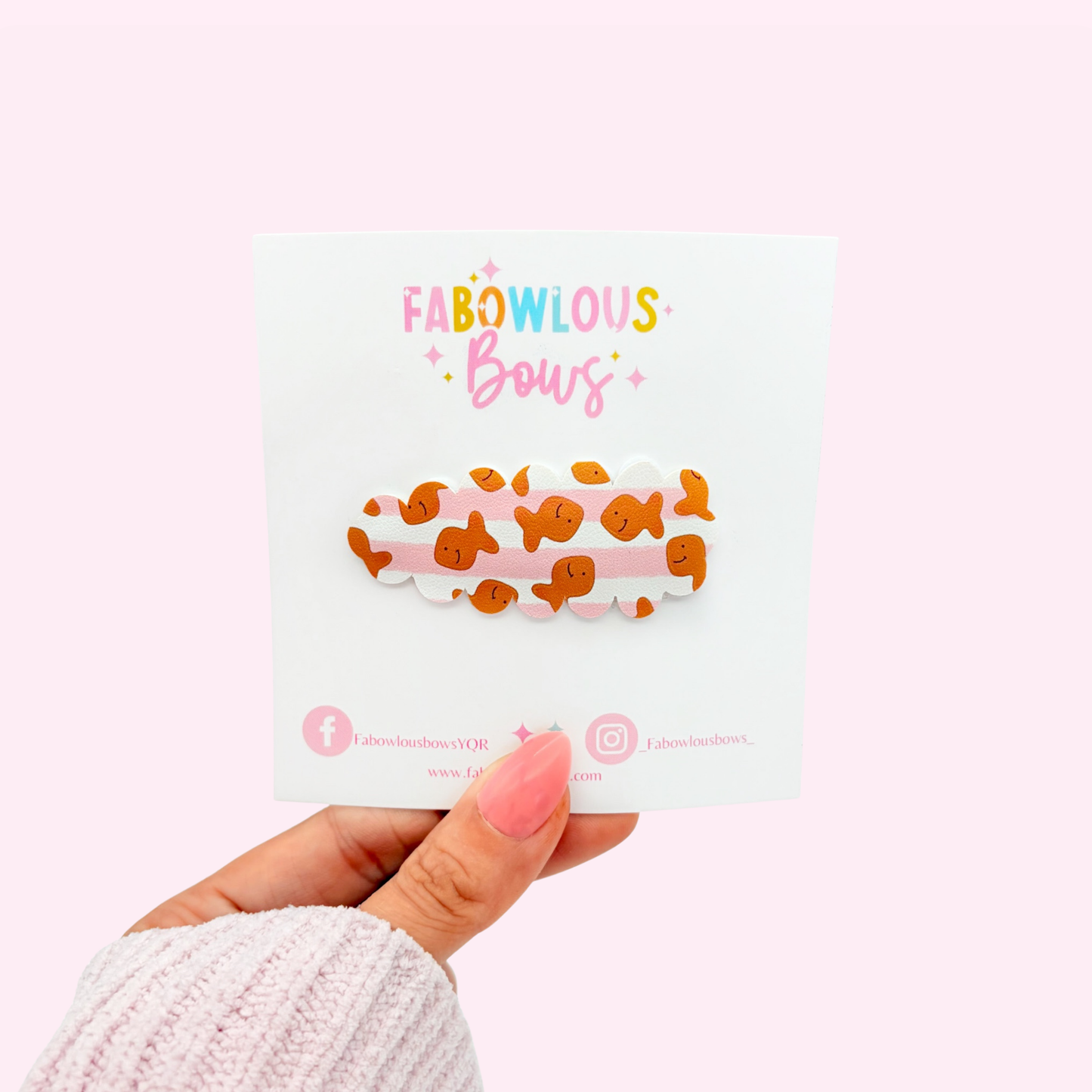 Goldfish • Snap Clip • 3 for $10