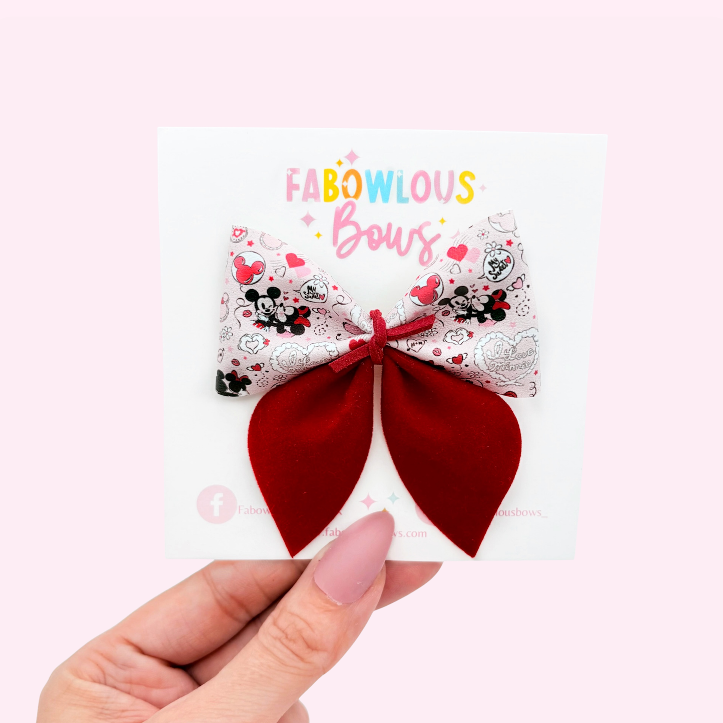 Velvet Mouse Love - Sailor Bow