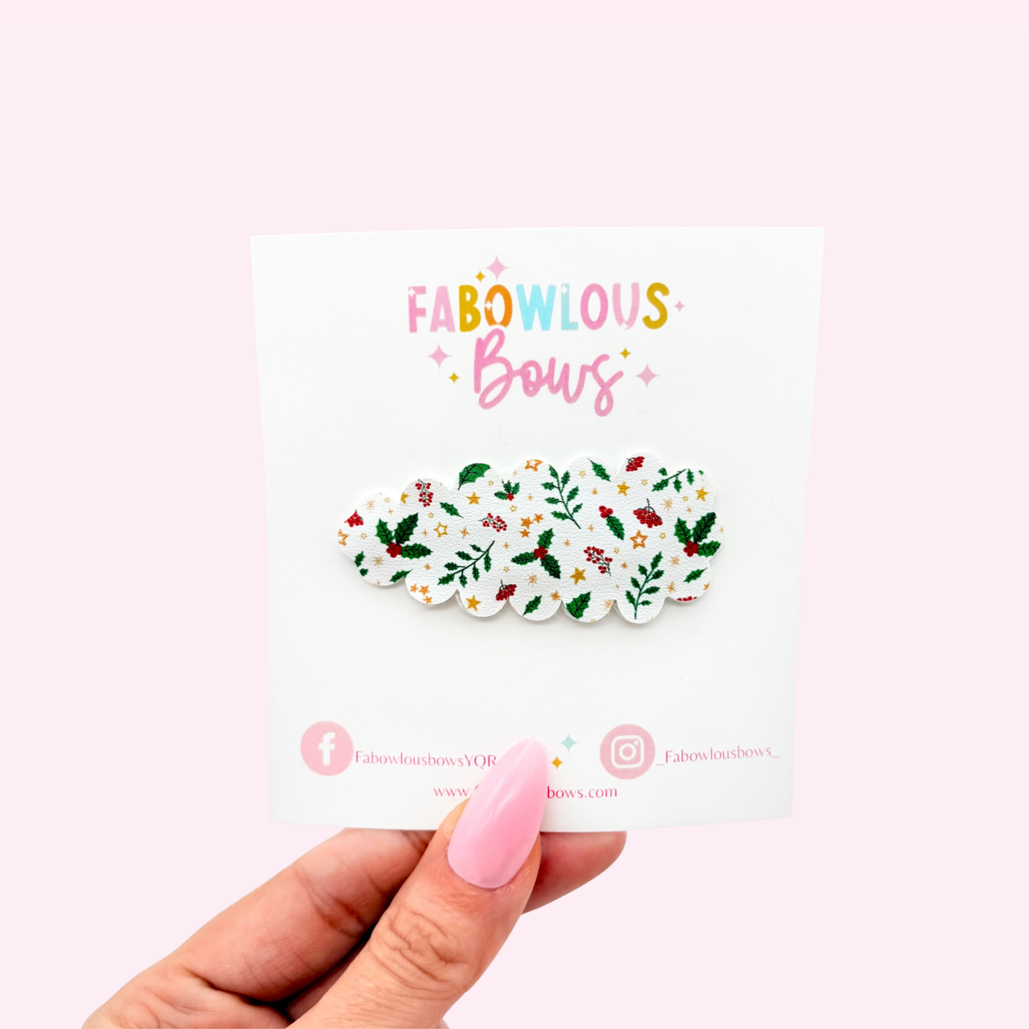 Christmas Greenery // Snap Clip - 3 for $10