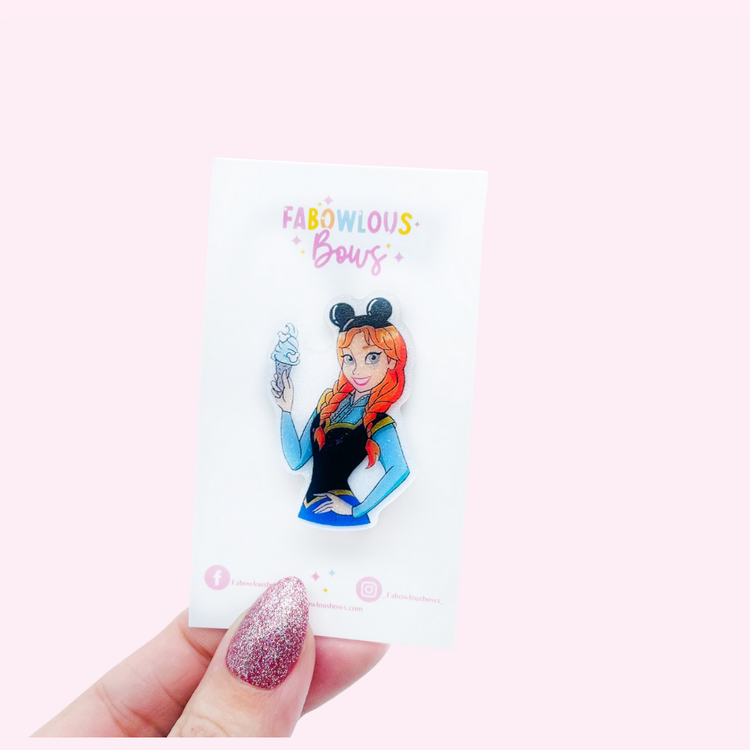 Anna Treats // Acrylic Clip (3 for 10)