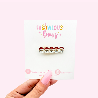 Simple Santa’s // Bar Clip