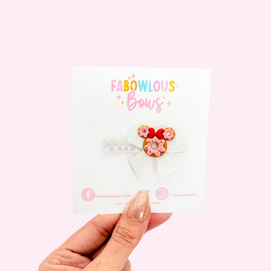 Sprinkle Mouse • Frilly Bar Clip