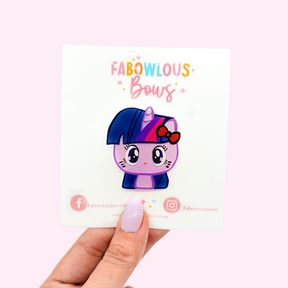 MLP Twilight S // Acrylic Clip (3 for 10)