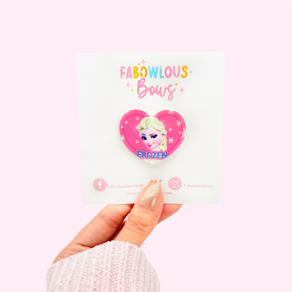 Queen E • Acrylic Clip • (3 for 10)