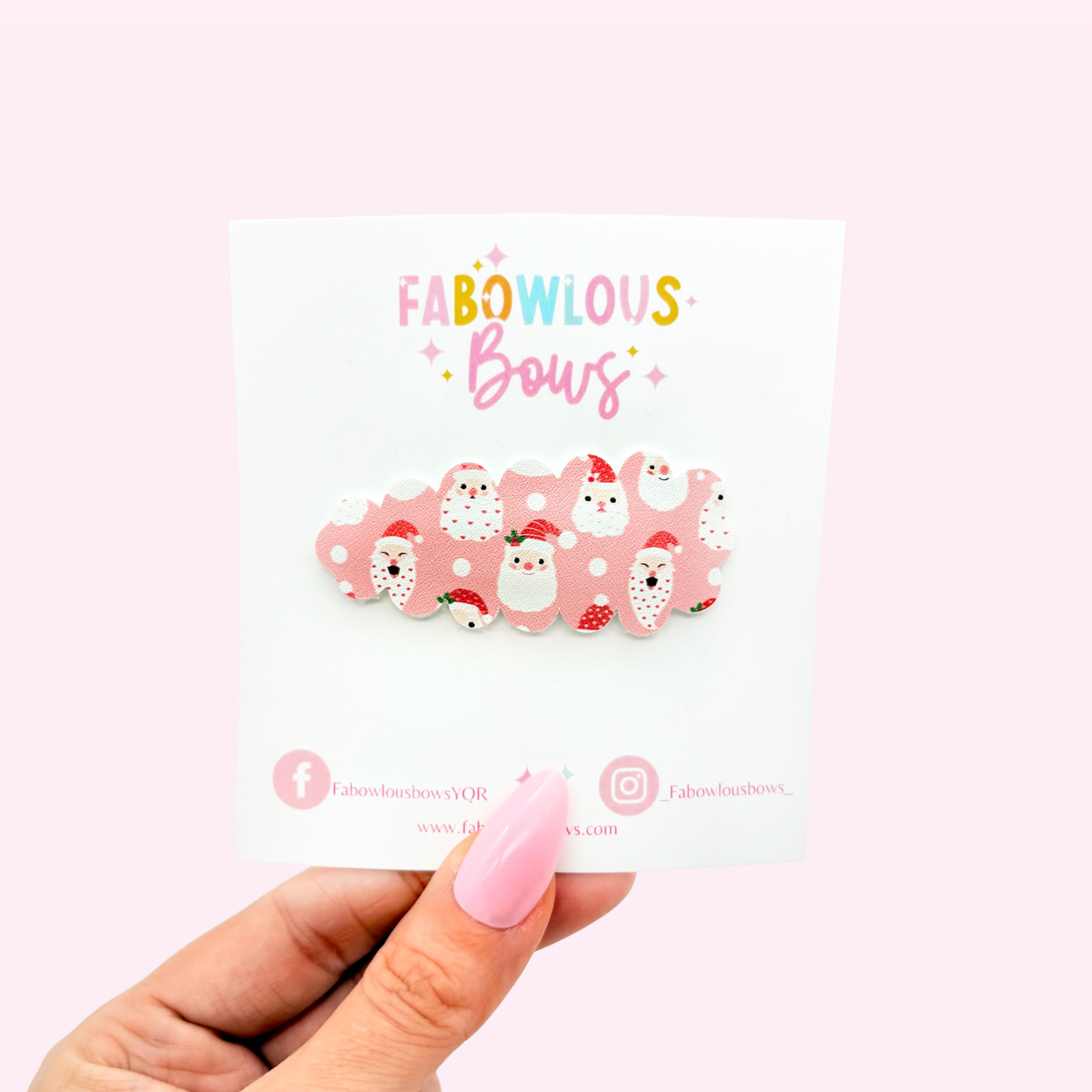 Santa Sweetness // Snap Clip - 3 for $10