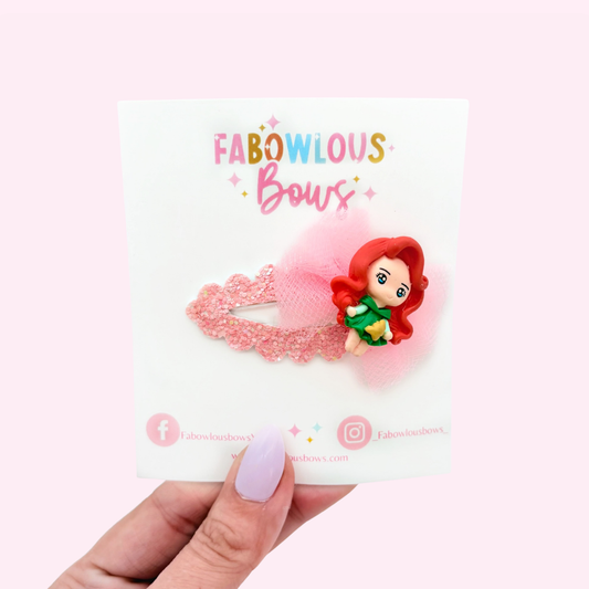 A Mermaid Princess // Tulle Deluxe Clip