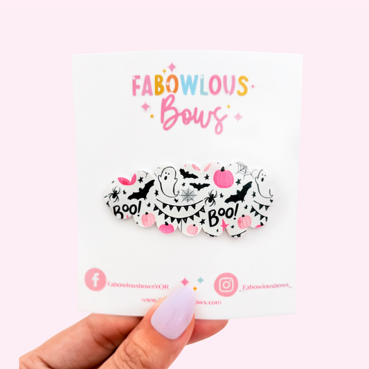 Happy Halloween Boo // Snap Clip - 3 for $10