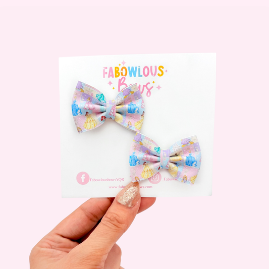 Spring Princesses • Mini Pinch Pigtails