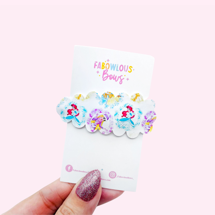 Snowflake Princesses // Snap Clip - 3 for $10