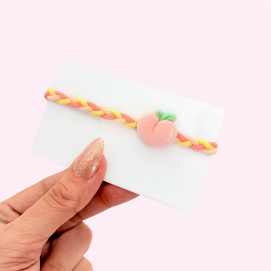 Velvet Peaches • Hair Tie