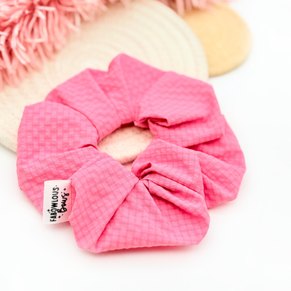 Pink • Waterproof Scrunchie • 3 for $25