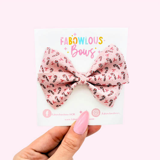 Candy Cane Lane // Large Twist