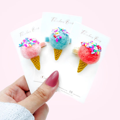 Sprinkle Ice Cream Coral // Bar Clip