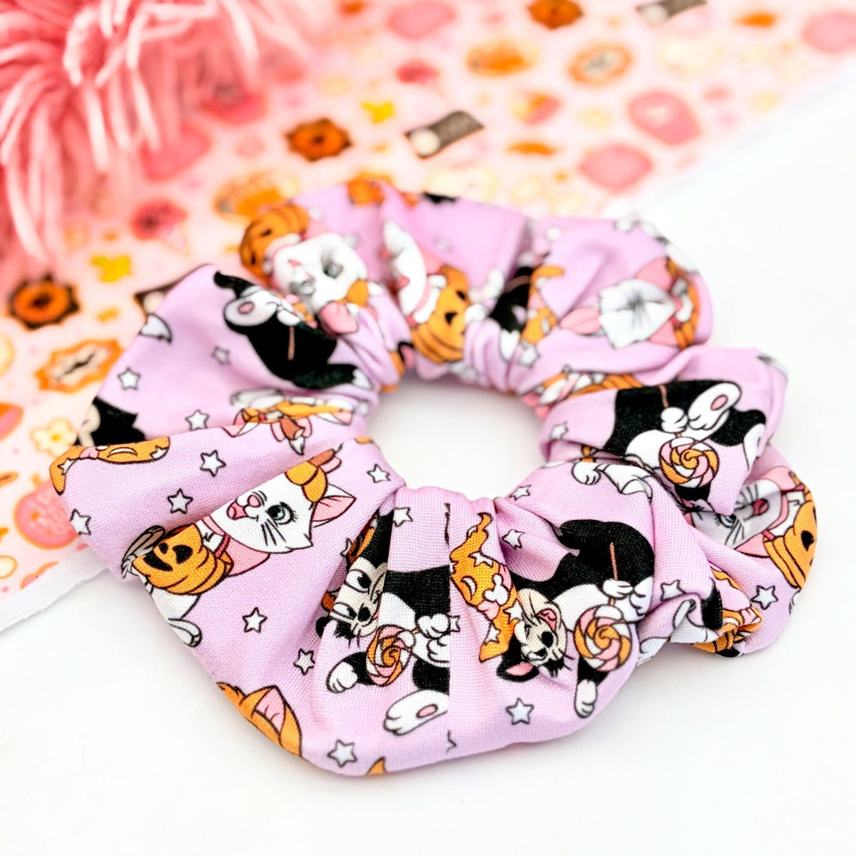 Halloween Cats • Scrunchie • 3 for $25