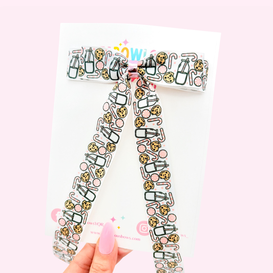 Cookies & Milk // Long Tail Bow