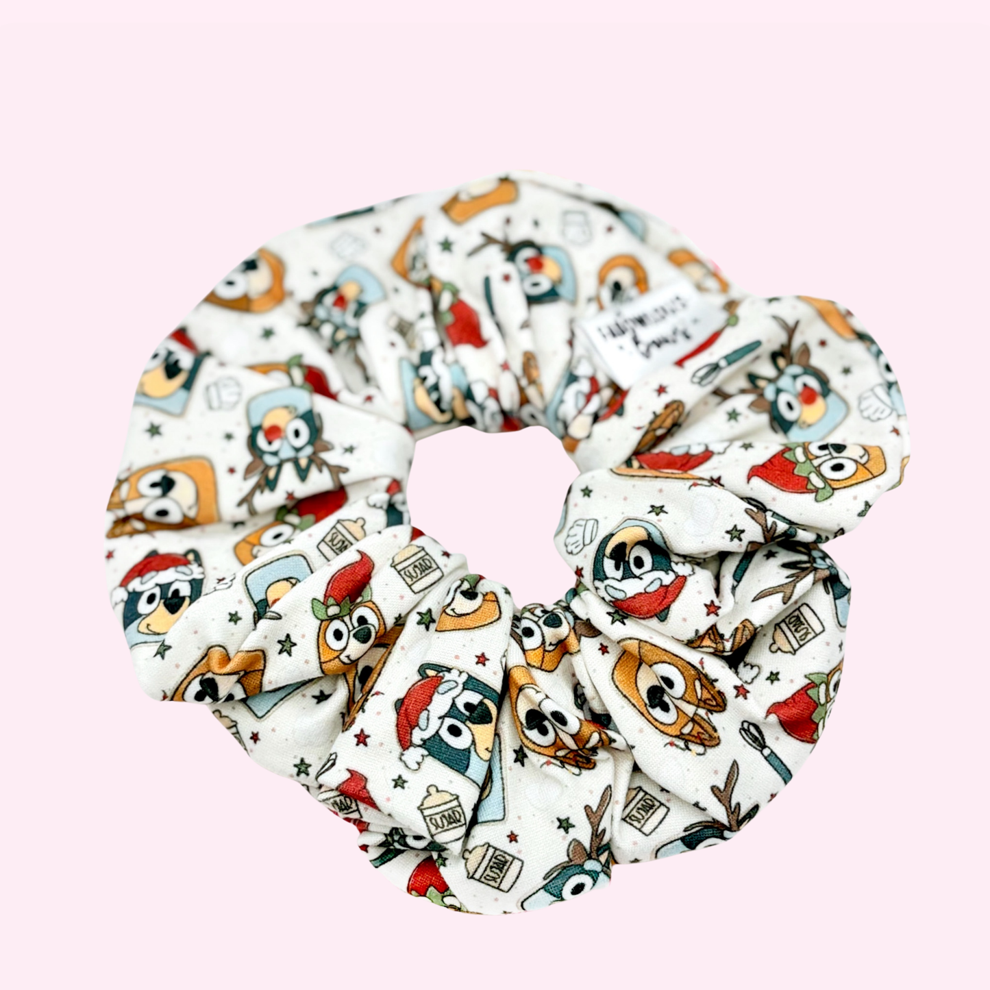 Christmas Pups // Scrunchie 3 for $25