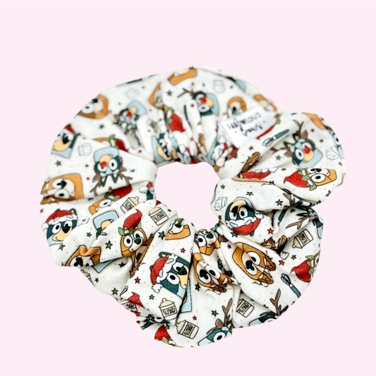 Christmas Pups // Scrunchie 3 for $25